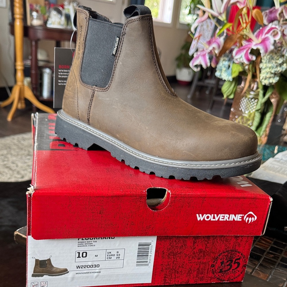 Wolverine Men's Dark Brown Chelsea Boots